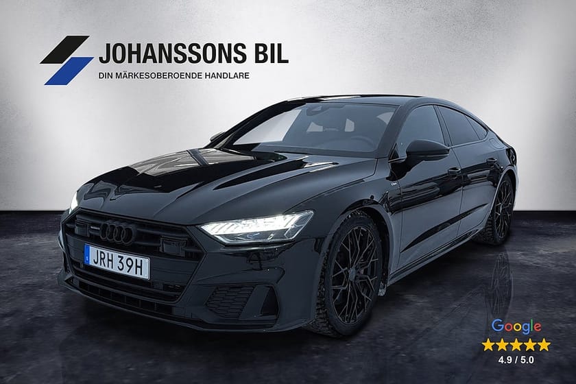 Bild 1 av Audi A7 Sportback 55 TFSI e quattro 55TFSI S-Line B&O Värmare Drag Kame