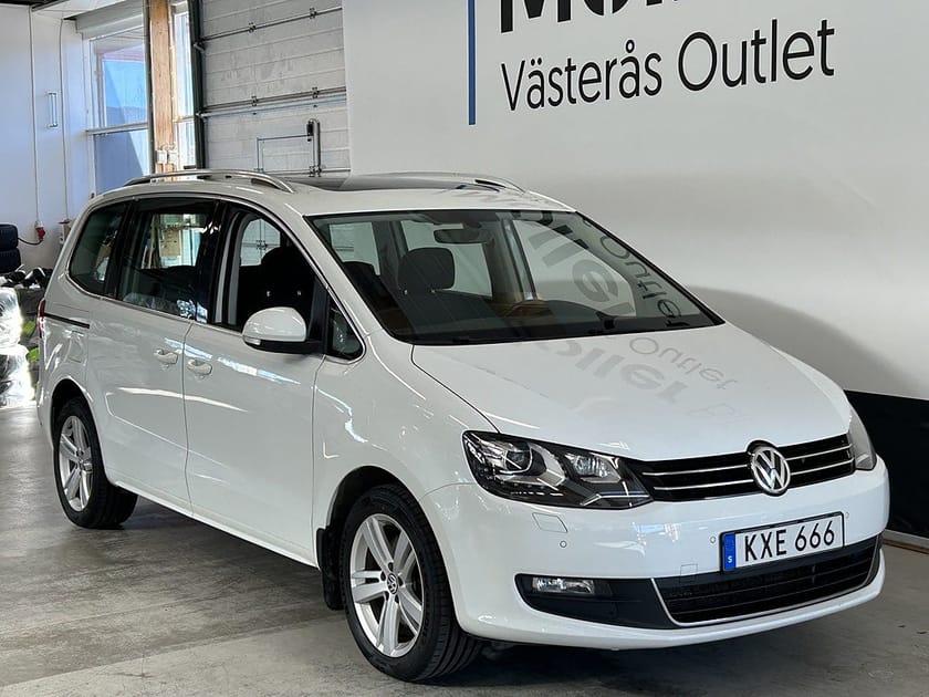 Bild 1 av Volkswagen Sharan 2.0 TDI 150hk Drag Värmare Panorama