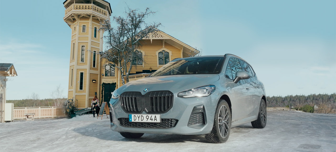 Provkörning av BMW 230e xDrive Active Tourer