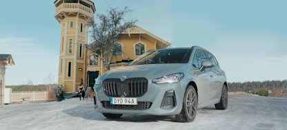 Provkörning av BMW 230e xDrive Active Tourer