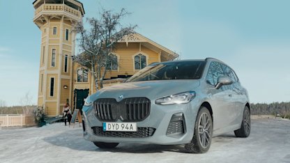 Provkörning av BMW 230e xDrive Active Tourer