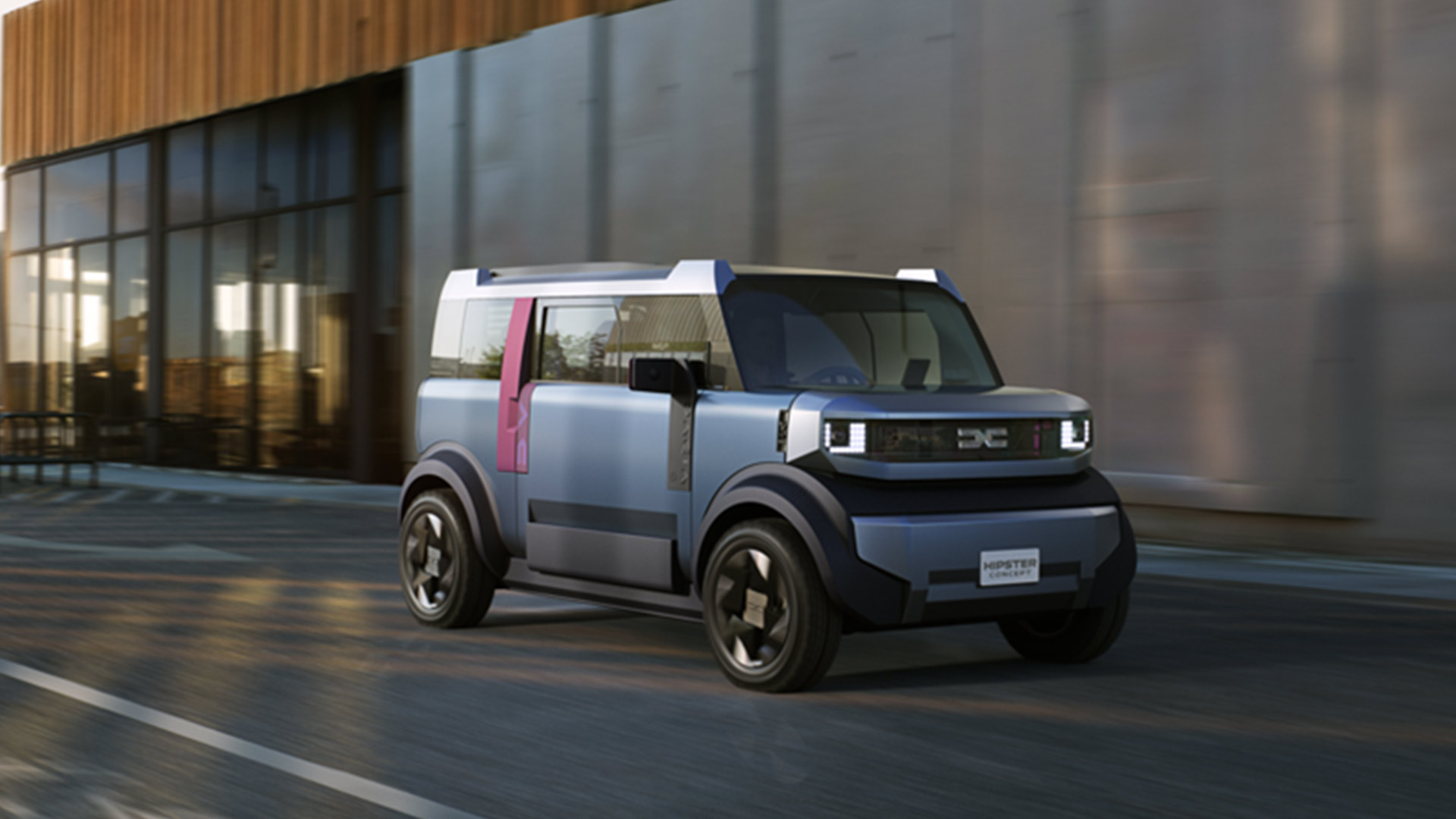 Nya prisvärda Dacia Hipster Concept banar väg för den enkla elbilen