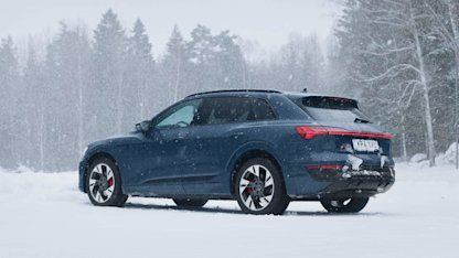 Provkörning av Audi Q8 55 e-tron quattro