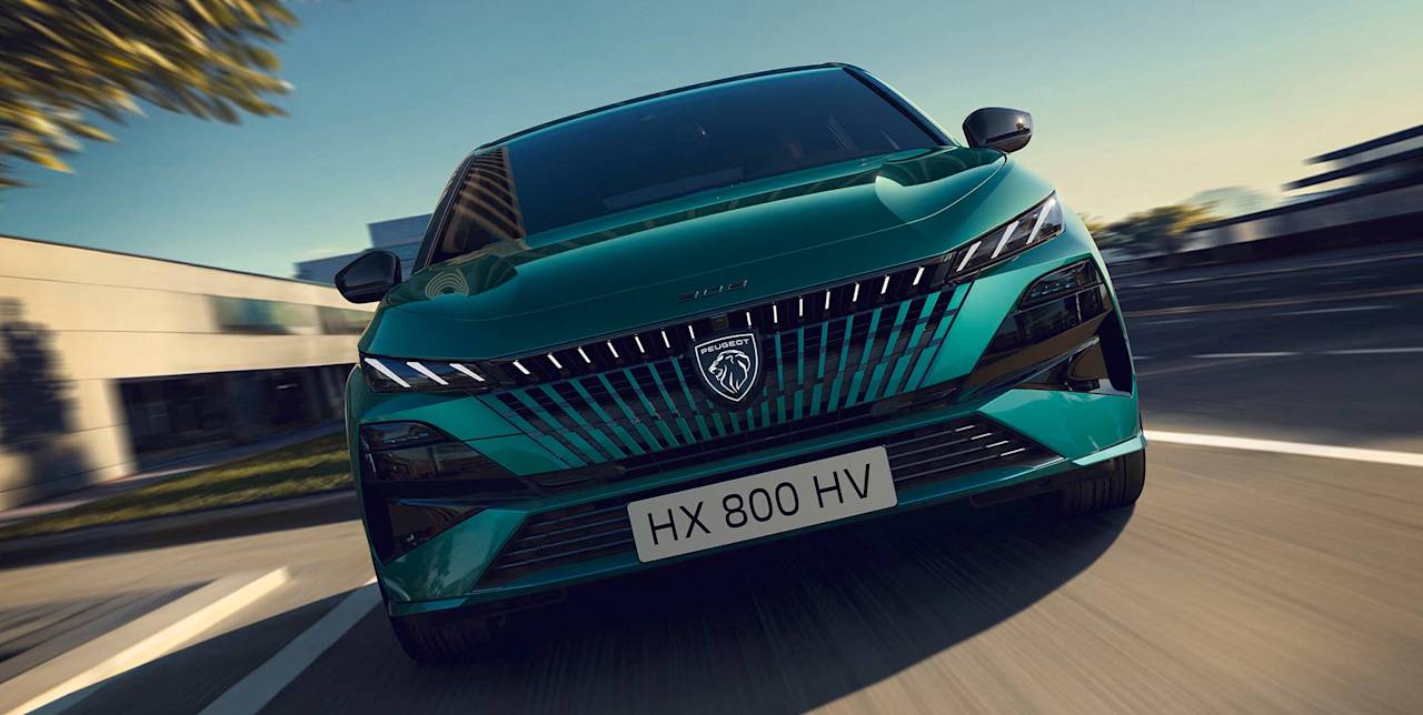 Peugeot lanserar nya 308 och 308 SW – betydligt kraftfullare look än tidigare