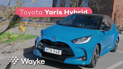 Provkörning av Toyota Yaris Hybrid