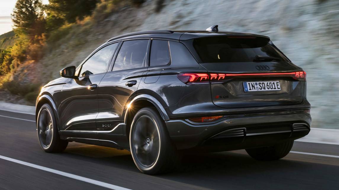 Audi presenterar bakhjulsdriven instegsversion av Q6 e-tron