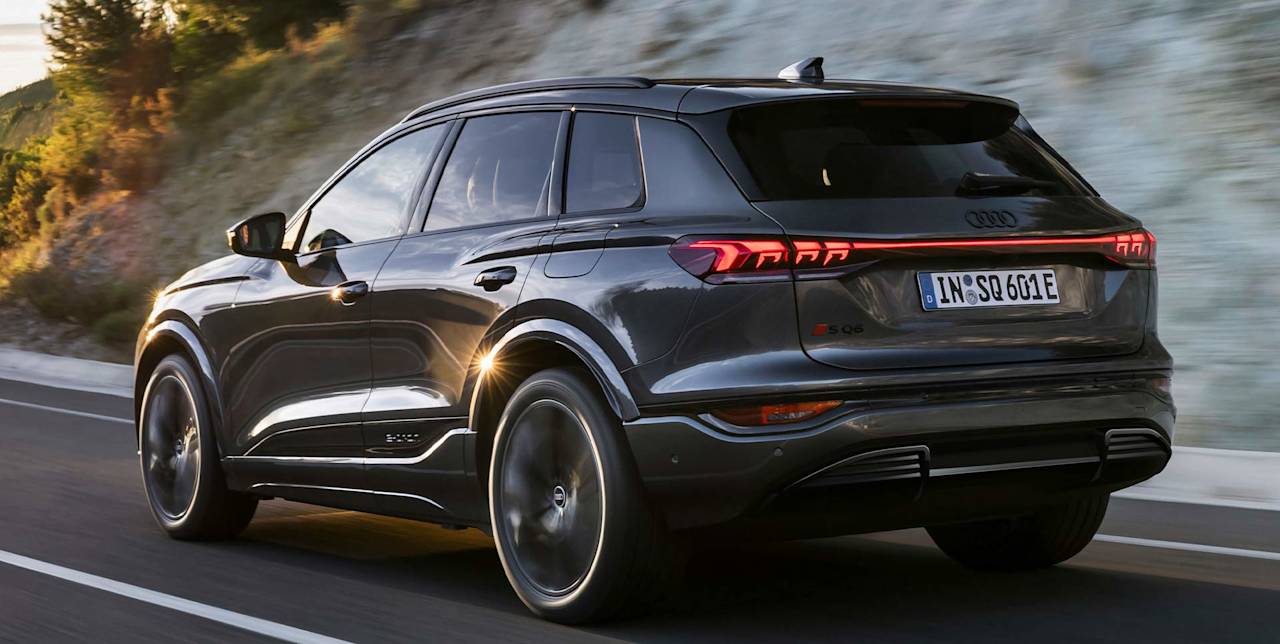 Audi presenterar bakhjulsdriven instegsversion av Q6 e-tron