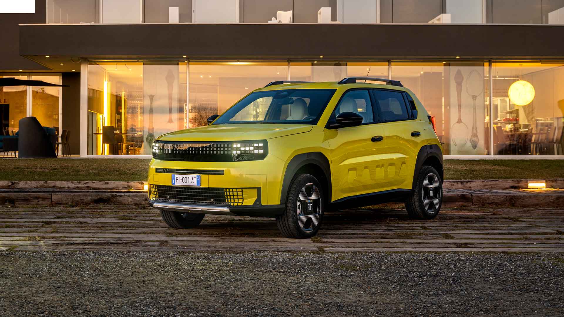 Nya Fiat Grande Panda vinner prestigefyllt designpris