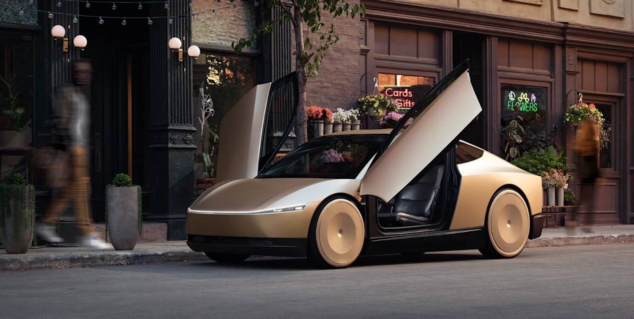 Tesla har presenterat Cybercab - en helt autonom robottaxi