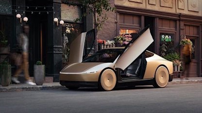Tesla har presenterat Cybercab - en helt autonom robottaxi