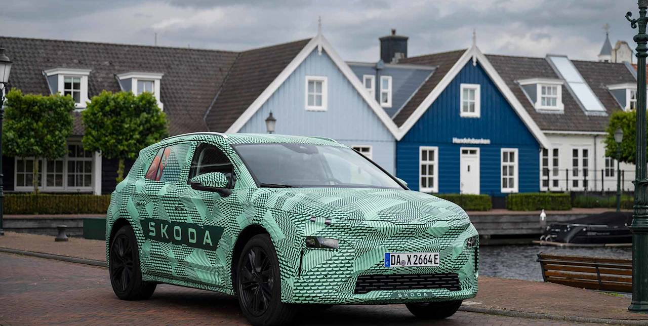 Här är nya Skoda Elroq – världspremiär i höst