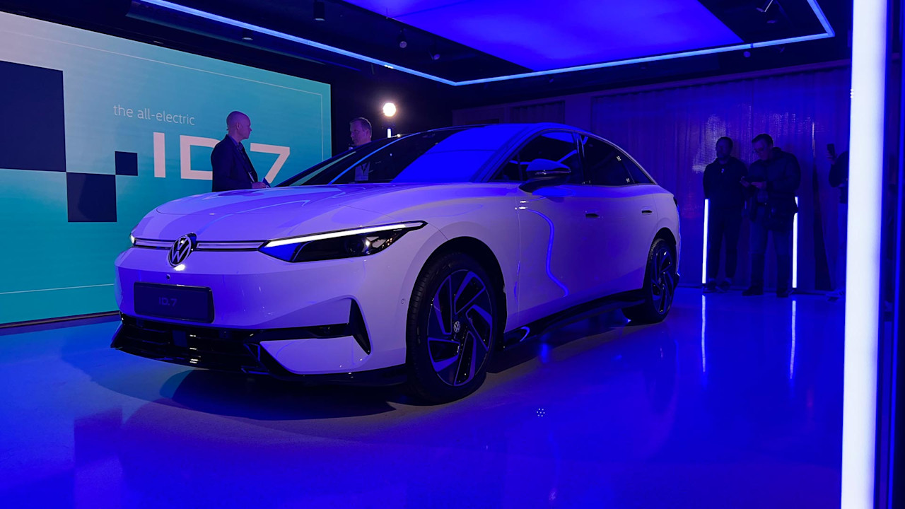 Visning av Volkswagen ID.7