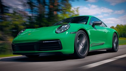 Provkörning av Porsche 911 Carrera T