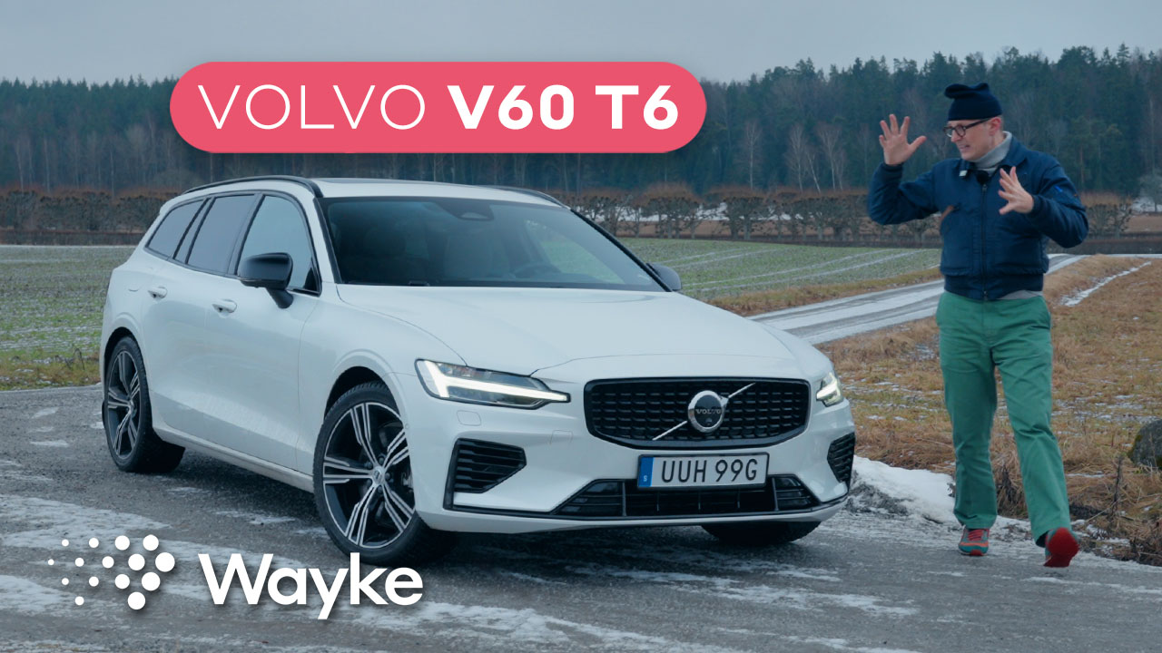 Provkörning Volvo V60 Recharge T6