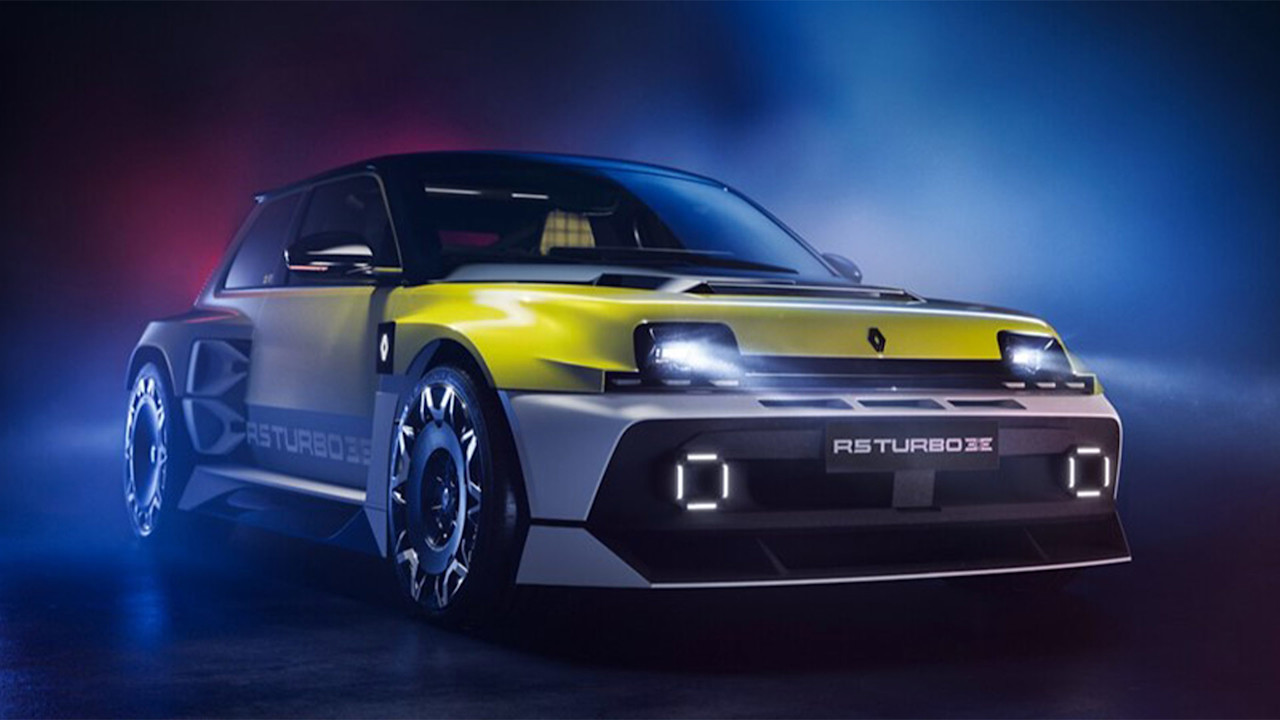 Sverigepremiär för Renault 5 Turbo 3E under bileventet The Aurora i Båstad