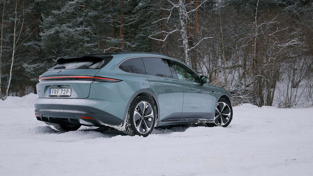 Provkörning Nio ET5 Touring
