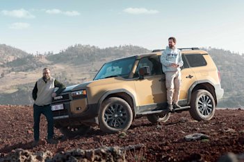 Provkörning av Toyota Land Cruiser 250 i Marocko 