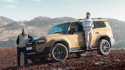Provkörning av Toyota Land Cruiser 250 i Marocko