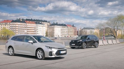 Provkörning - Suzuki Across och Swace