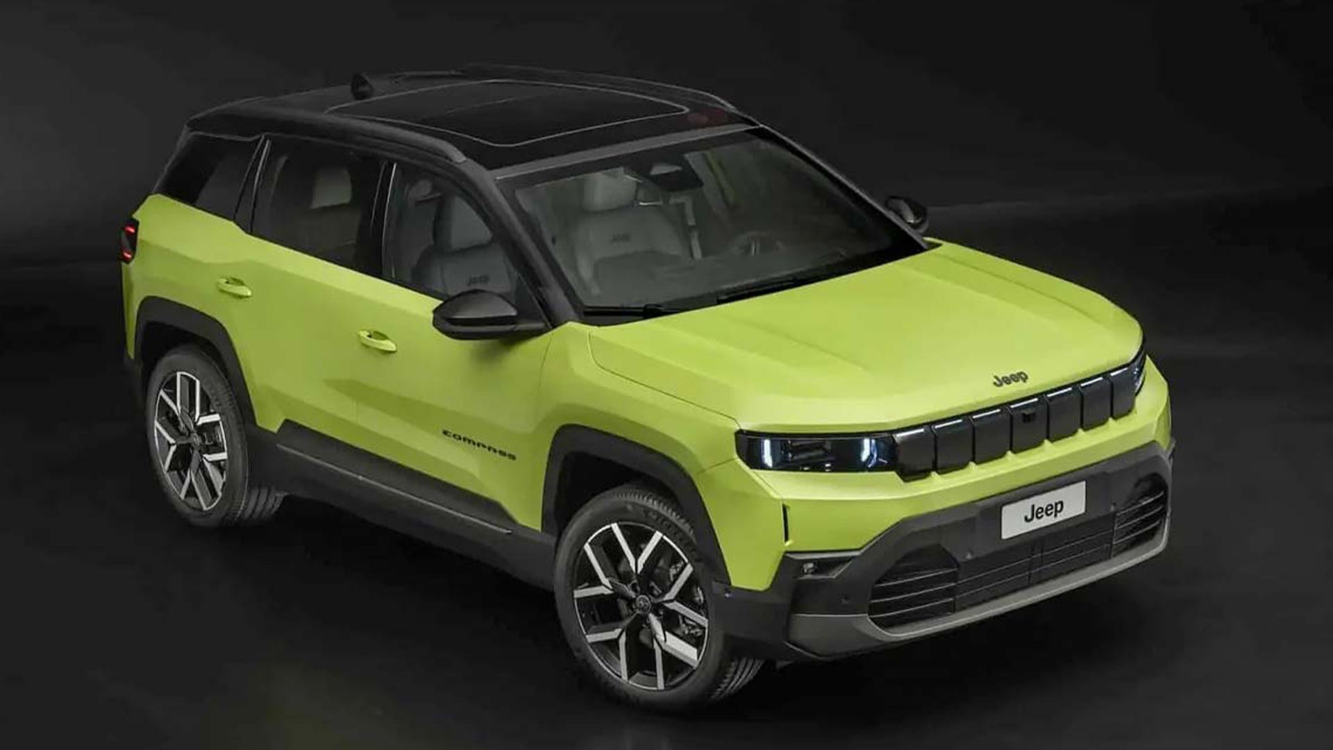 Här är läckta bilder på nya Jeep Compass