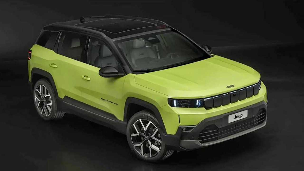 Här är läckta bilder på nya Jeep Compass