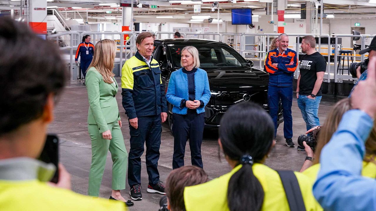 Produktionsstart för efterlängtade Volvo EX60