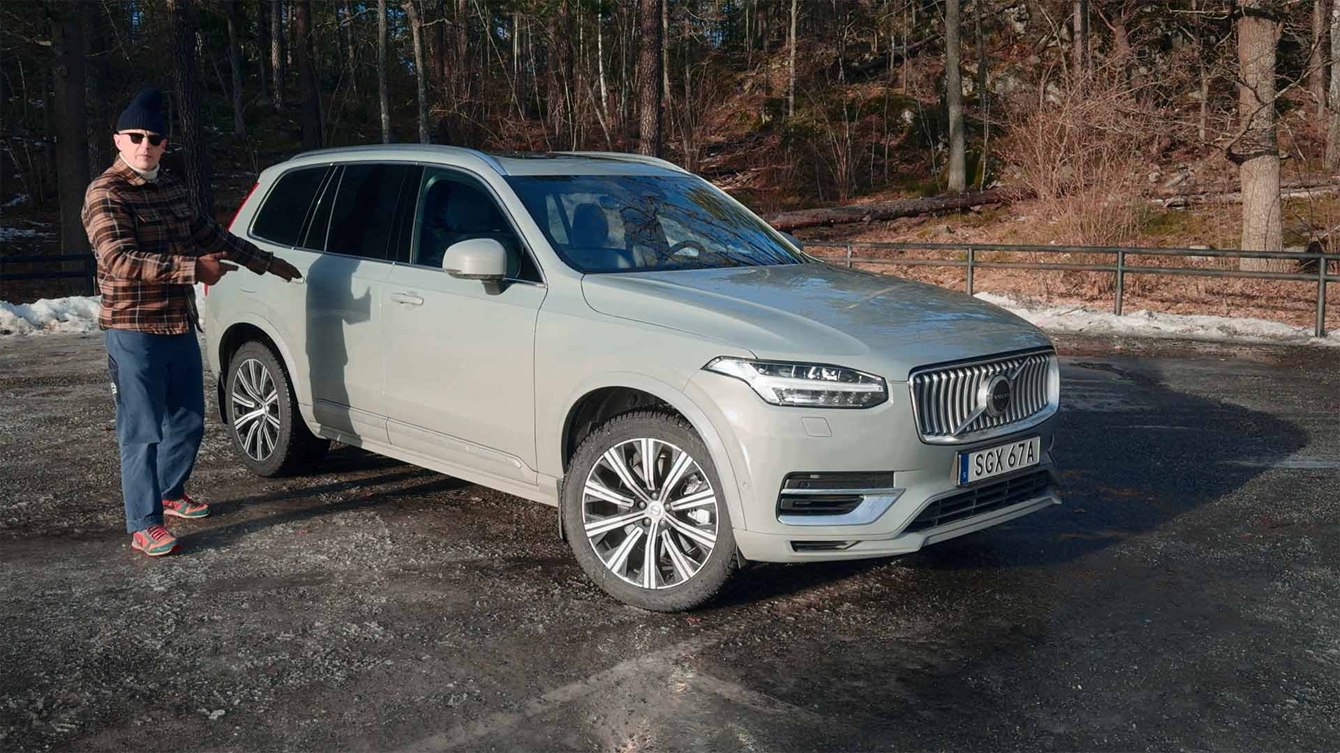 Provkörning Volvo XC90 T8