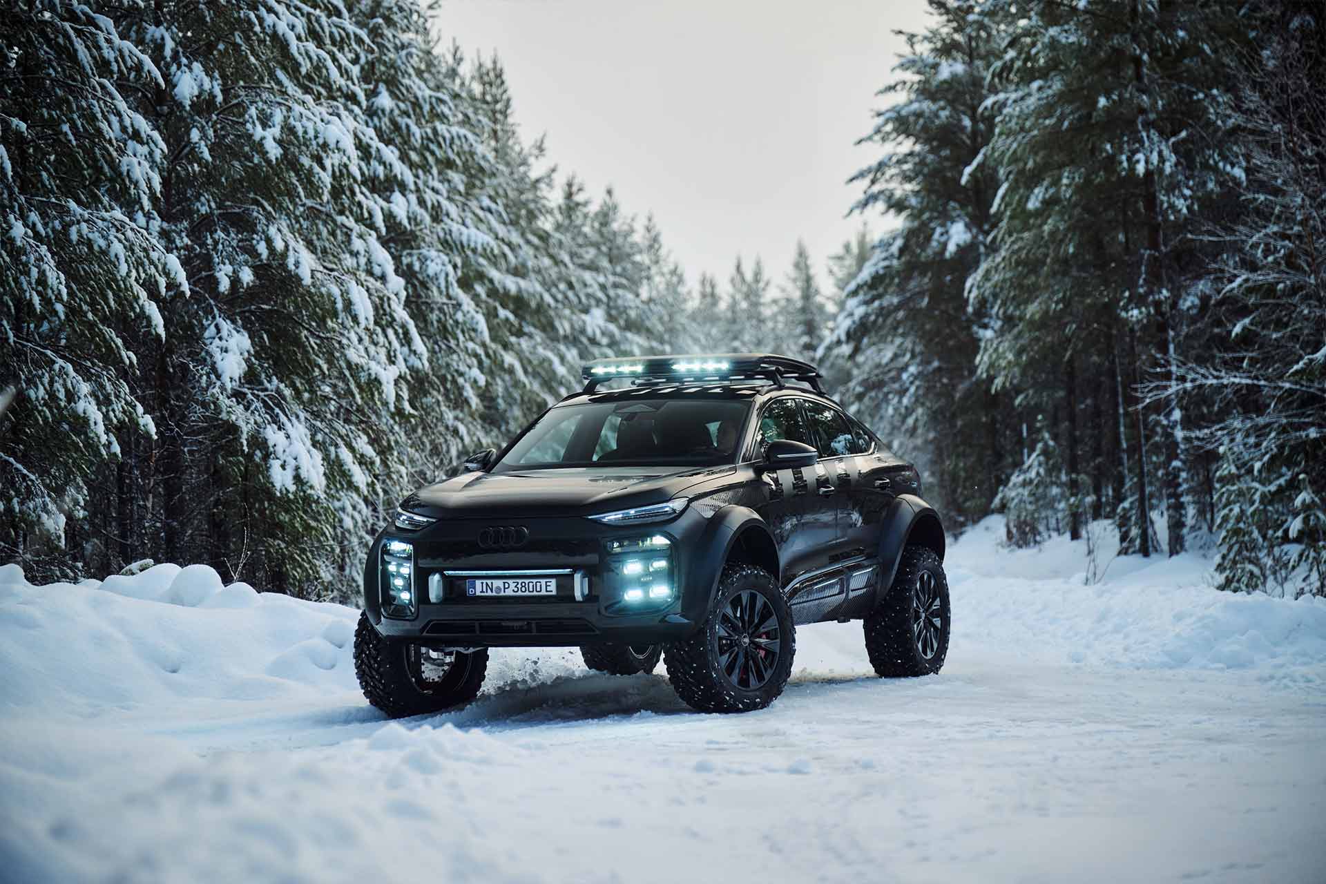 Premiär för Audi Q6 e-tron Offroad Concept nu i helgen