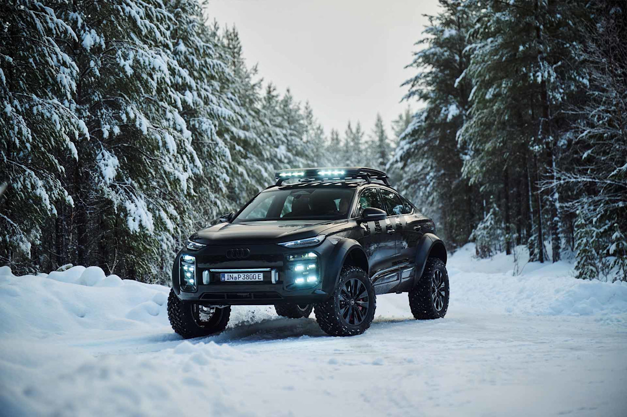 Premiär för Audi Q6 e-tron Offroad Concept nu i helgen