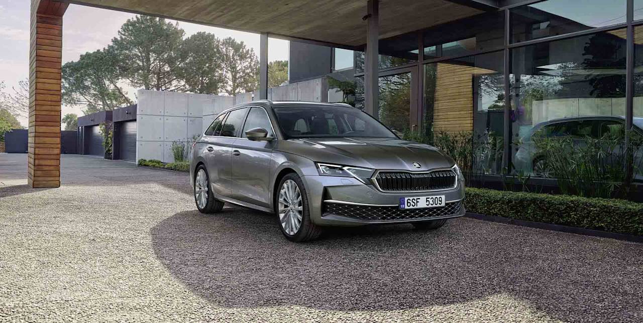 Nu kan du beställa uppdaterade Škoda Octavia Combi