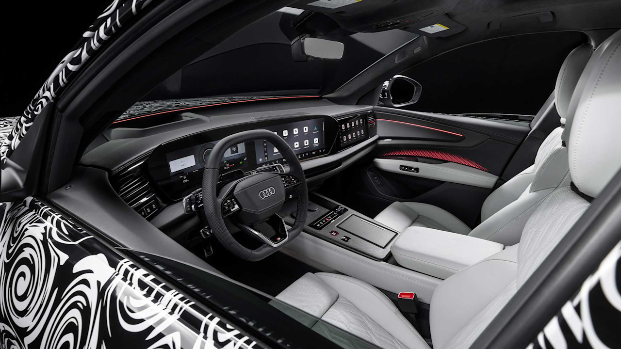 Audi Q9 - En första blick på interiören