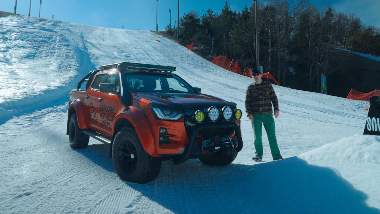 Provkörning Arctic Trucks Isuzu D-Max AT37
