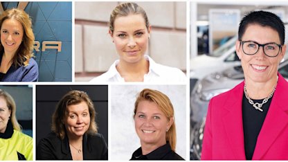 Vilka är bilbranschens 100 mäktigaste kvinnor år 2022?