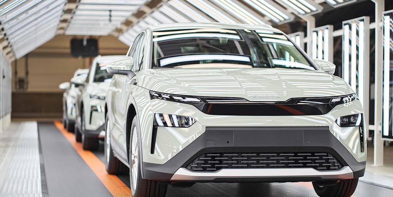 Tillverkningen av Škoda Elroq har startat