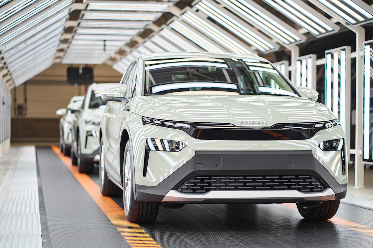 Tillverkningen av Škoda Elroq har startat