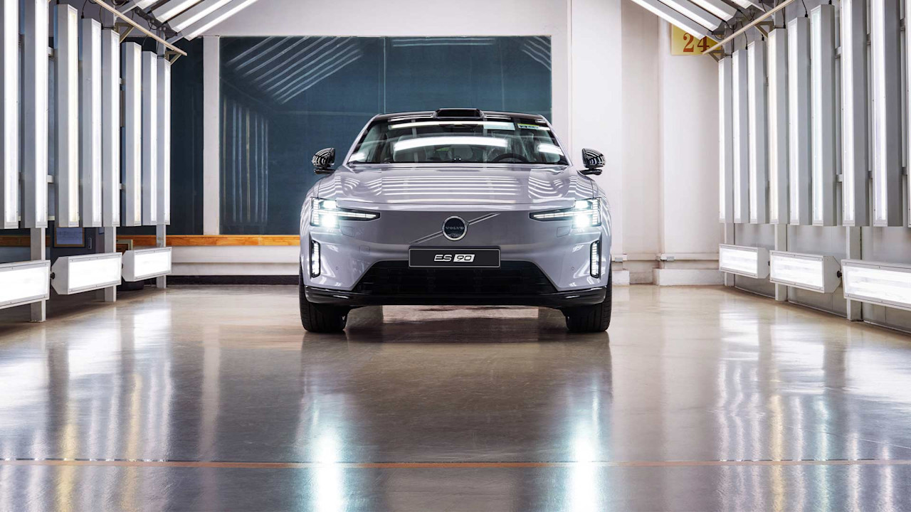 Volvo drar igång produktionen av nya ES90