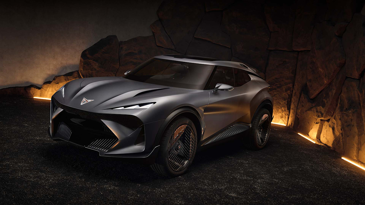 Nu har Cupra visat upp vulkanbilen Tindaya