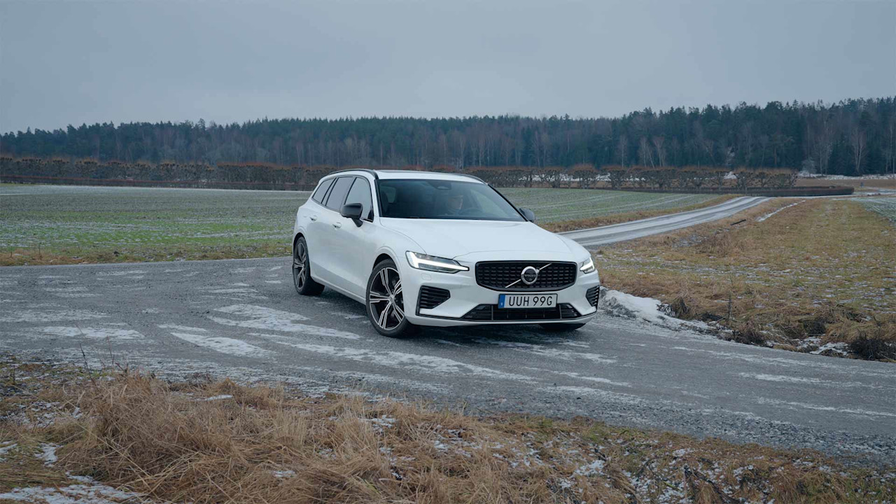 Provkörning Volvo V60 Recharge T6