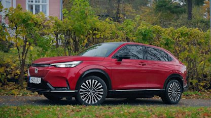 Provkörning av Honda e:Ny1