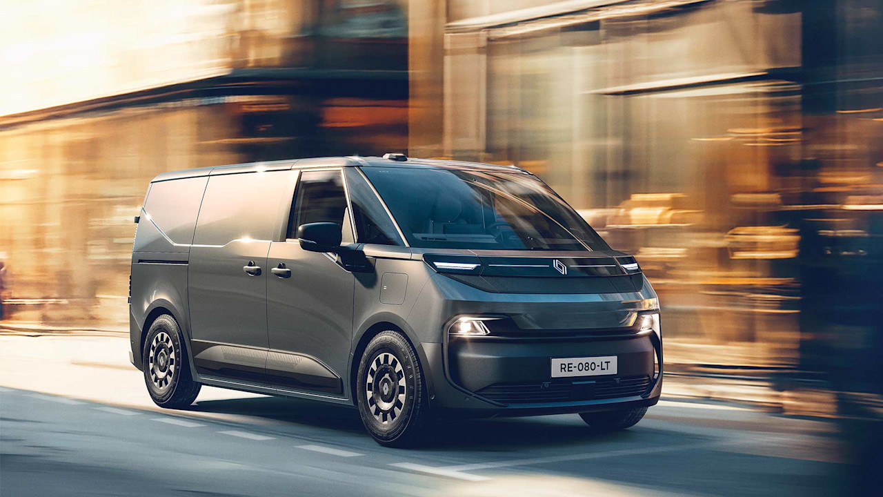 Nya Renault Trafic E-Tech electric är märkets första modell med 800-voltsteknik 