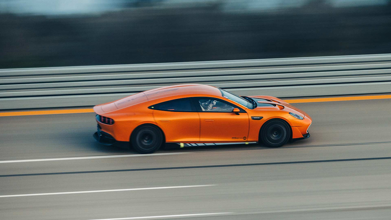 Mercedes-AMG CONCEPT AMG GT XX har slagit 25 långdistansrekord