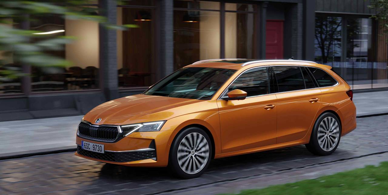 Nya Skoda Octavia facelift avslöjad!