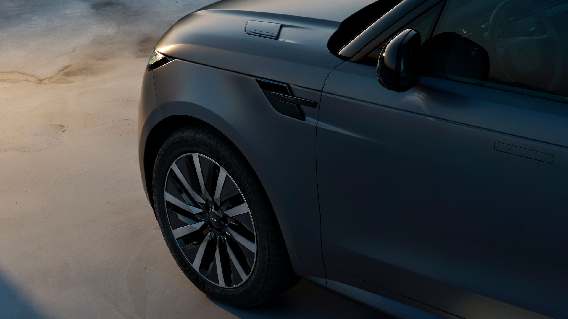 Utvald bild för Nya Range Rover Sport Electric – märkets andra elbil
