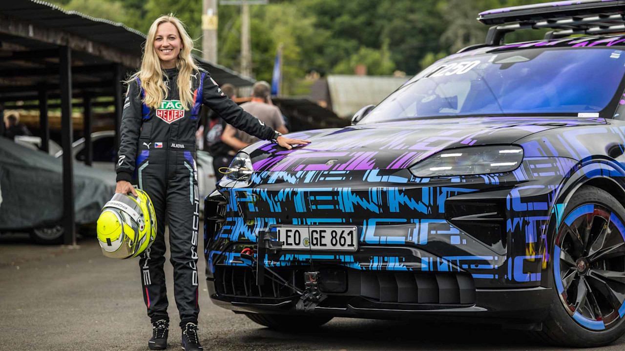 Nya Porsche Cayenne Electric slog nytt rekord