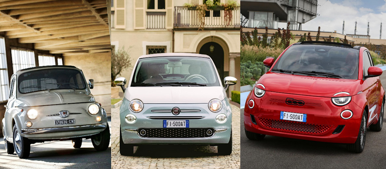 Ikoniska Fiat 500 har fyllt 67 år