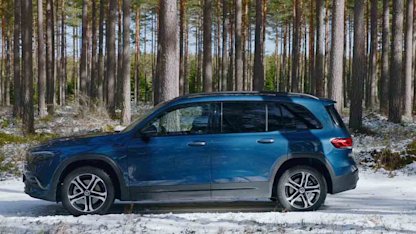 Provkörning av Mercedes EQB
