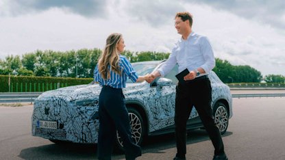 Nya eldrivna Mercedes-Benz GLC avslöjad