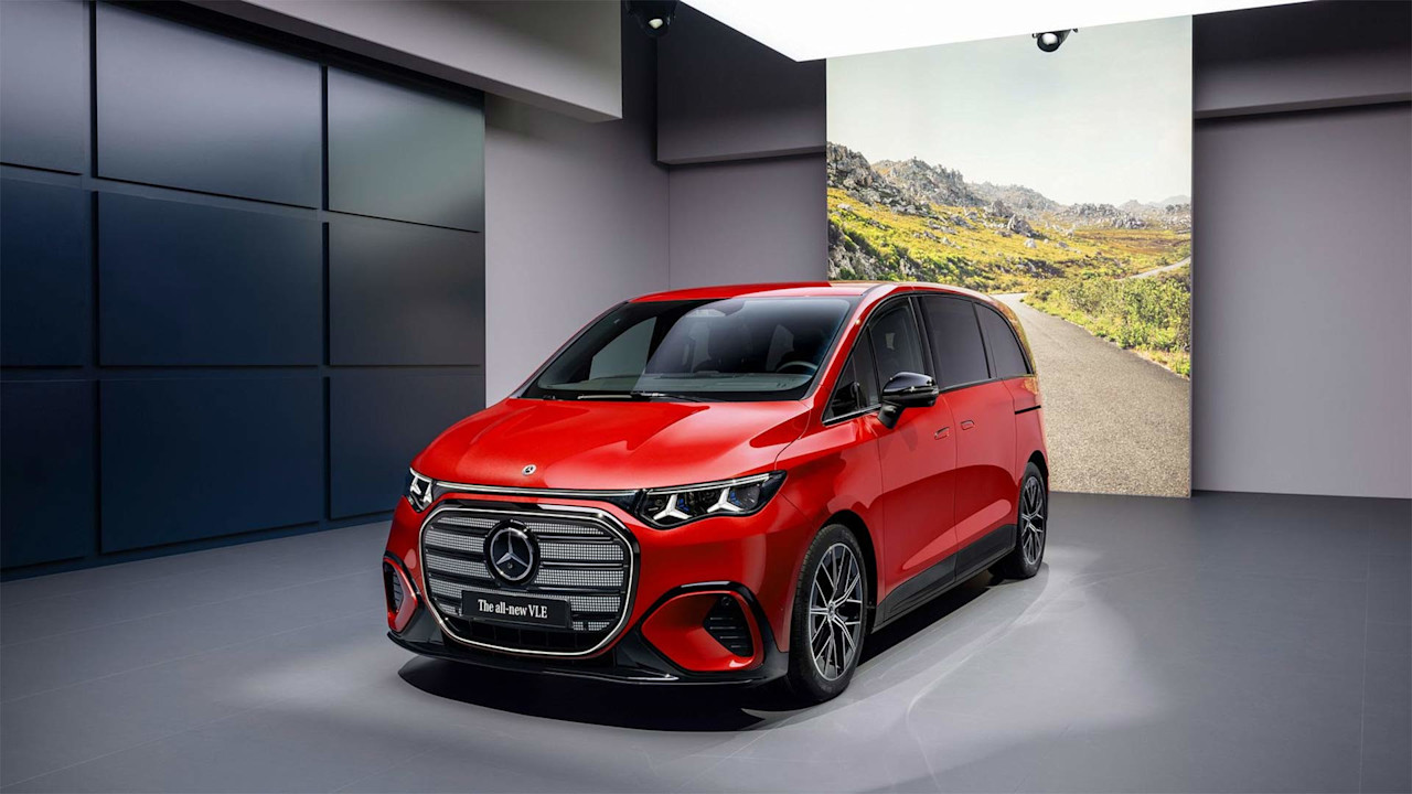 Nya Mercedes-Benz VLE: 8-sitsig elbil med lång räckvidd