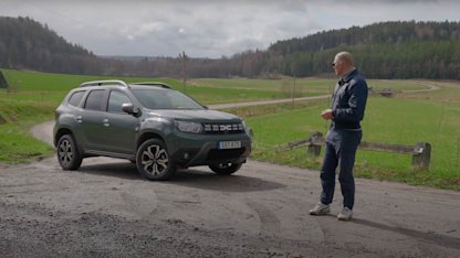 Provkörning av Dacia Duster