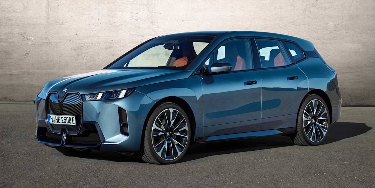 Nya BMW iX har en räckvidd på över 700 km